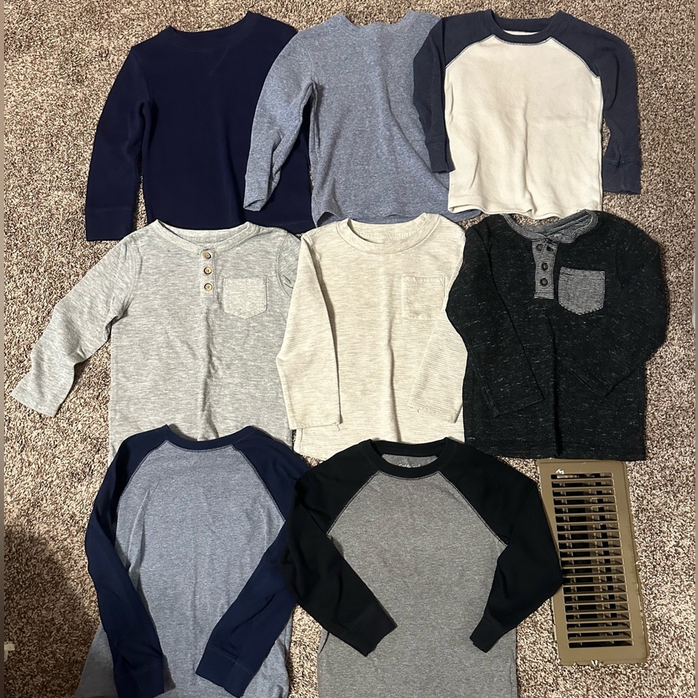 Toddler Boy 3T cat & jack long sleeve shirts